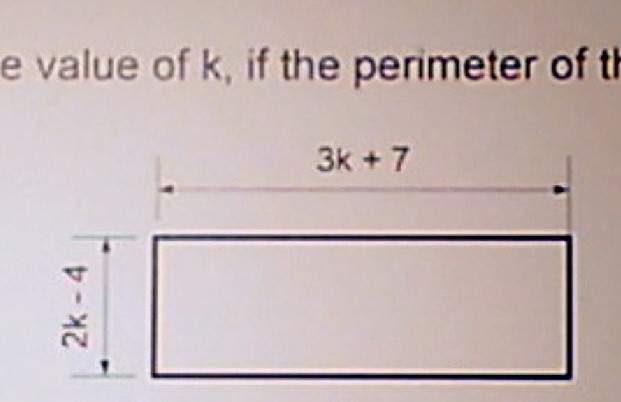 A video demonstrating how to formulate an expression for perimeter of an oblong.